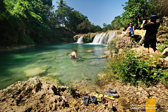 At Pangasinan's Bolinao Falls 2