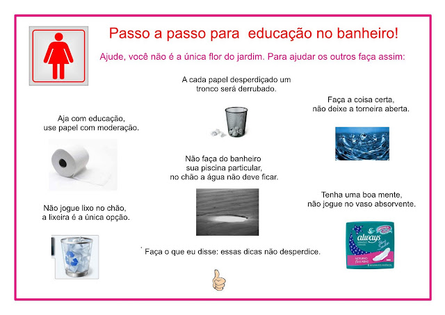 705 Informática Educativa -> Cartaz Banheiro Feminino 705 Informática Educativa -> Cartaz Banheiro Feminino