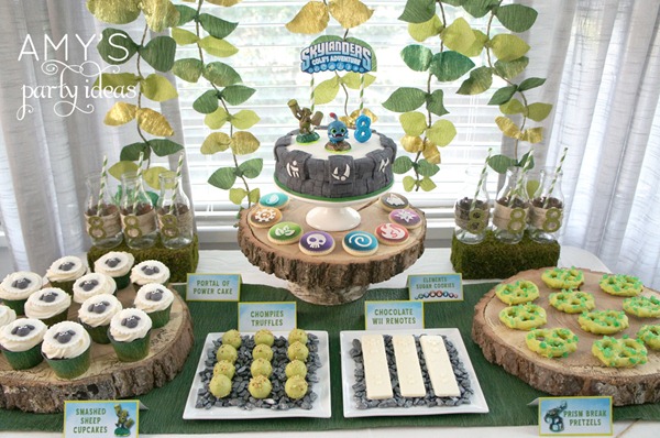 Skylanders Adventure Party via Amy’s Party Ideas Skylanders Adventure Party via Amy’s Party Ideas