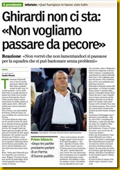 ghirardi gazzetta di parma
