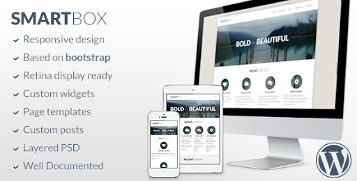 SmartBox - Responsive Wordpress Bootstrap Theme - ThemeForest Item for Sale