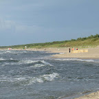 Hura!!!...wchodzę na plażę w Międzywodzie!