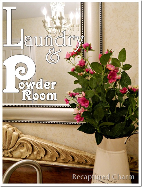 Recaptured Charm: Diary of a Laundry/Powder Room–The Reveal