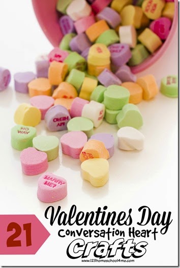 Conversation Heart Crafts and Kids Activities to celebrate Valentines Day Conversation Heart Crafts and Kids Activities to celebrate Valentines Day