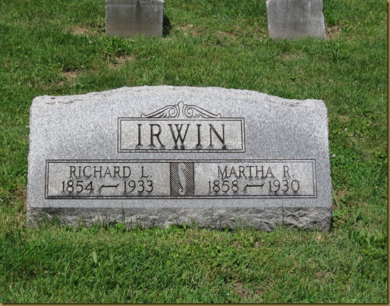 Richard L and Martha R Irwin Richard L and Martha R Irwin