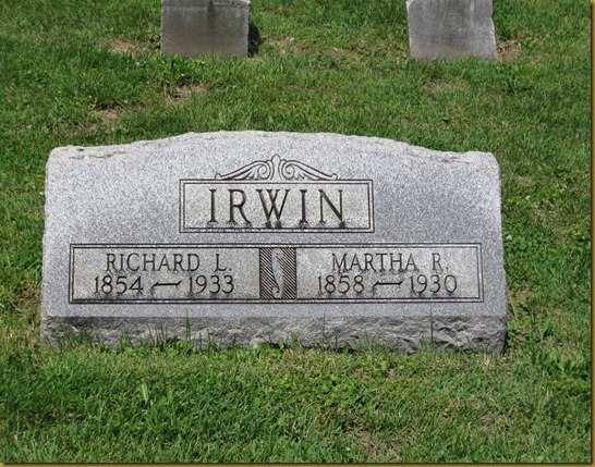 Richard L and Martha R Irwin