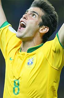 o meio campo Kaká
