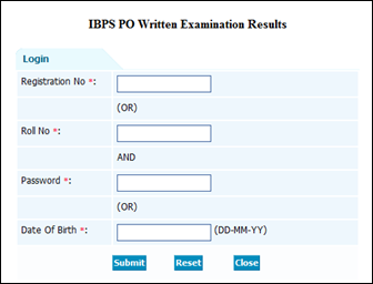 ibps po score card probationary officers management result trainees topprnotes