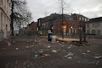 Opkuis kerstboomverbranding: Foto