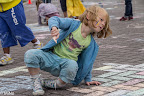 Straattekenen kleuters: Foto