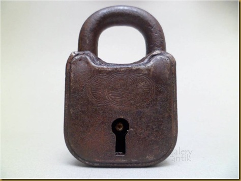 Gembok kuno Abus 101 Gembok kuno Abus 101