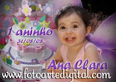 Álbum de fotos de 1 Ano da Ana Clara do estúdio Foto Arte Digital, de Itaborái, RJ, que faz fotografia de casamentos (fotos de casamento), fotos de aniversário (fotografia de aniversário), fotos de 15 anos, fotos de crianças (fotografia infantil), fotos de eventos sociais, vídeos de casamento, vídeos de 15 anos, vídeos de making-of, vídeos de aniversário, vídeo infantil (vídeo de crianças) e vídeos de eventos sociais. Fotojornalismo e videojornalismo em Itaboraí, RJ. Album (digital) de fotos de 1 Ano da Ana Clara do estudio Foto Arte Digital, de Itaborai, RJ, que faz fotografia de casamentos (fotos de casamento), fotos de aniversario (fotografia de aniversario), fotos de 15 anos, fotos de criancas (fotografia infantil), fotos de eventos sociais, videos de casamento, videos de 15 anos, videos de making-of, videos de aniversario, video infantil (video de criancas) e videos de eventos sociais. Fotojornalismo e videojornalismo em Itaborai, RJ.