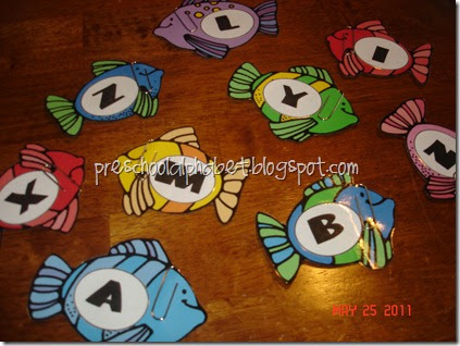 Preschool Alphabet: Fish