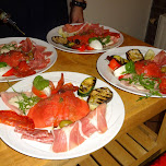 antipasti Italian food at Napoli, Haarlem in Haarlem, Netherlands 
