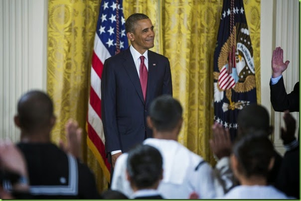 Barack Obama Obama Presides Over Naturalization lulM37sk-ZFl