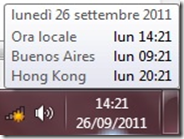 Come aggiungere altri fuso orari all’orologio di Windows