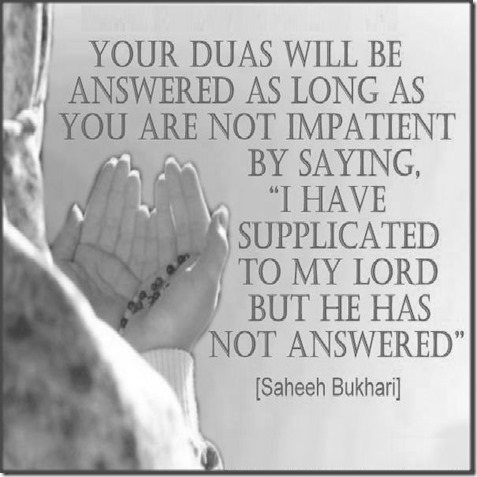 As Long As You Are Not Impatient!! As Long As You Are Not Impatient!!