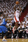 Big Three Strong In Opener. LeBron James Gets First Finals Win. lebron james nba 110531 mia vs dal 07 game 1 Big Three Strong In Opener. LeBron James Gets First Finals Win.