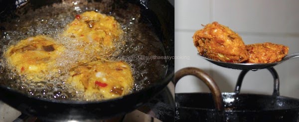 Vazhaipoo Vadai step5