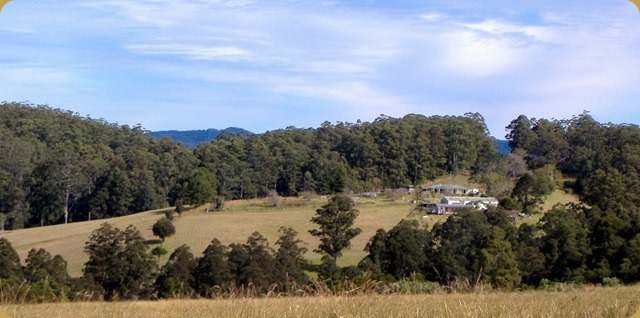 View of Elands property from other side of valley