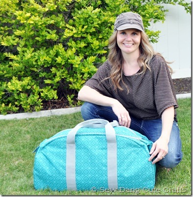 Cameo rolling tote 1