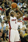 lebron james nba 101008 mia vs okc 27 Heat Beat OKC. Lose First Game to Spurs. LeBrons new Soldiers.