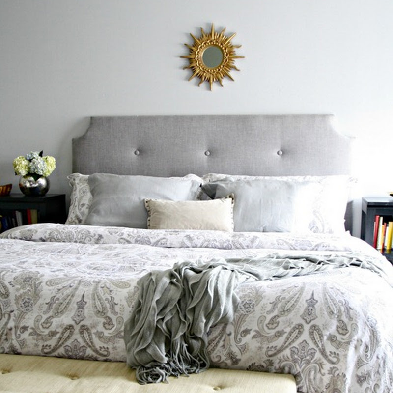 Dark gray accent wall