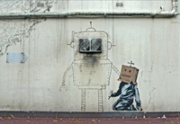 Banksy - Cabeça de Caixa
