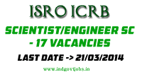 ISRO-ICRB-Jobs-2014
