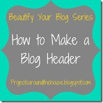 make a blog header