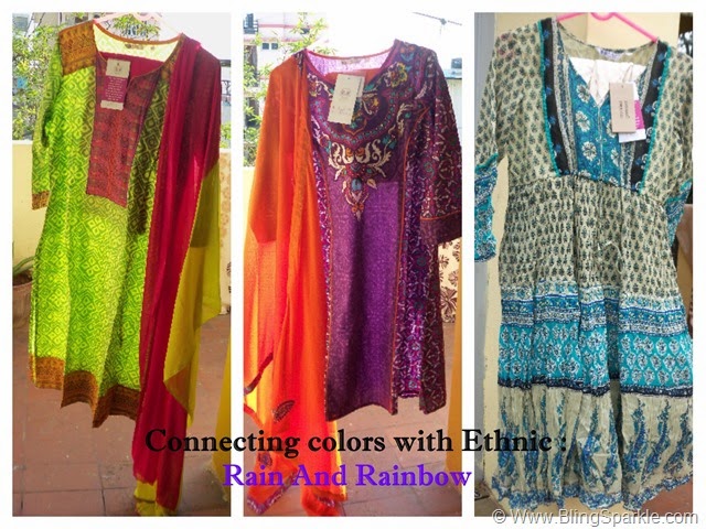   Ethnic wear  Rain And Rainbow