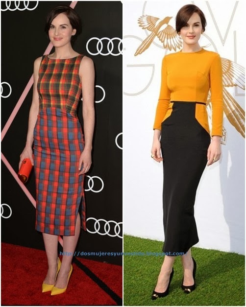 Michelle Dockery pre-golden-globes Michelle Dockery pre-golden-globes