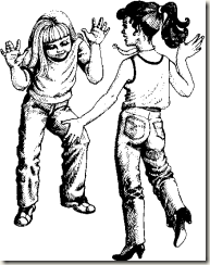 girls dancing