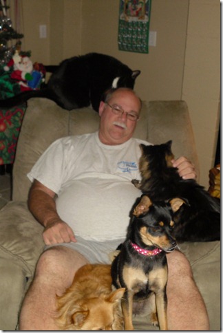 Bill and his pets