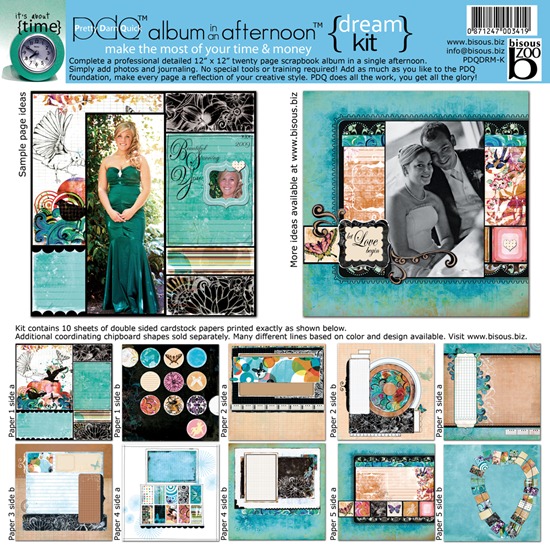 Album in an Afternoon Scrapbook Kit by Suzanne Carillo