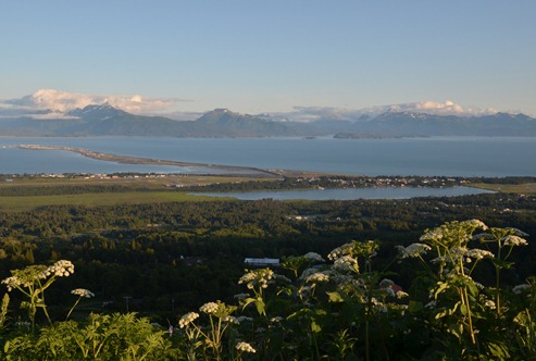 Homer spit from Skyline Drive