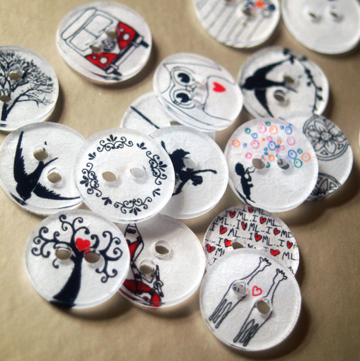 DIY buttons DIY buttons