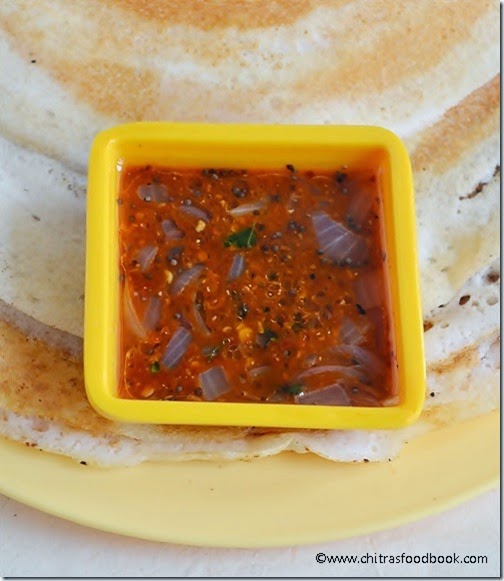 Red chilli chutney