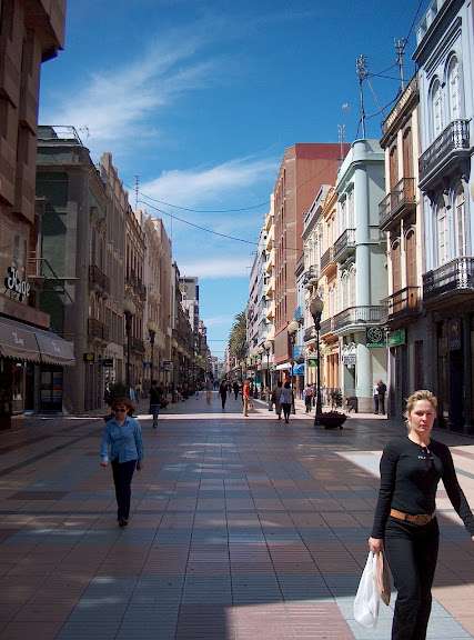 Promenade in Las Palmas