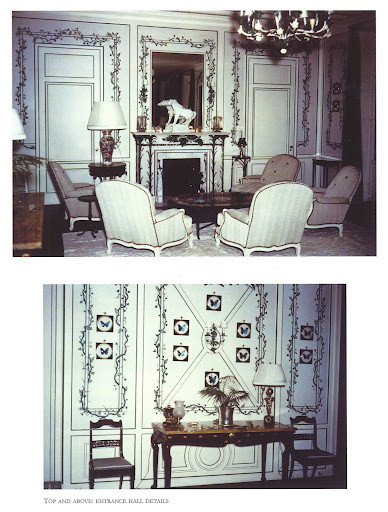 The lighting of these images reminds me of Juergen Teller's fashion editorial spreads. It's a little cut off in the top photo, but I love that white-painted iron chandelier. The lighting of these images reminds me of Juergen Teller's fashion editorial spreads. It's a little cut off in the top photo, but I love that white-painted iron chandelier.