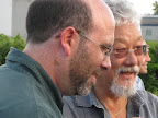 Partner Brad Leonard and David Suzuki
