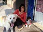 MAYA HACHI y su mamá formando una linda familia ¡¡!!