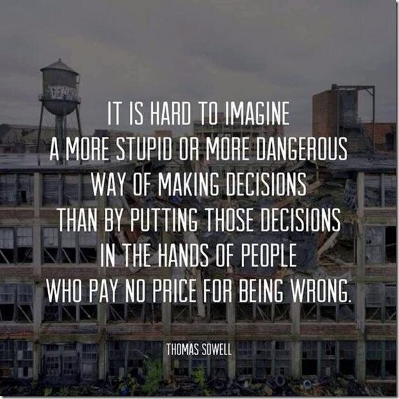 Thomas Sowell on Stupidity Poster