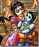 [Mother Yashoda with Krishna]