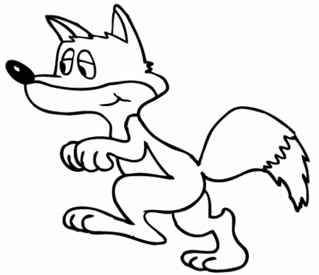 A Sneaky Fox
