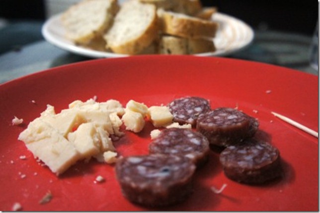 Cheese & meats courtesy Rao from Amsterdam                  