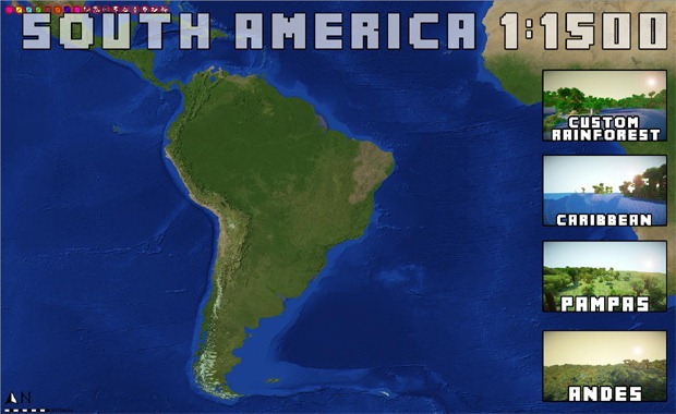 minecraft-planeta-terra-america-do-sul