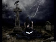 Priestess On Cemetry