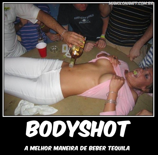 Você Sabe o Que é Body shot? 