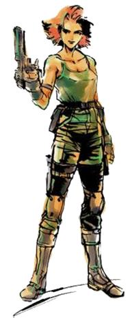 A arte de Metal Gear Solid, em 1998